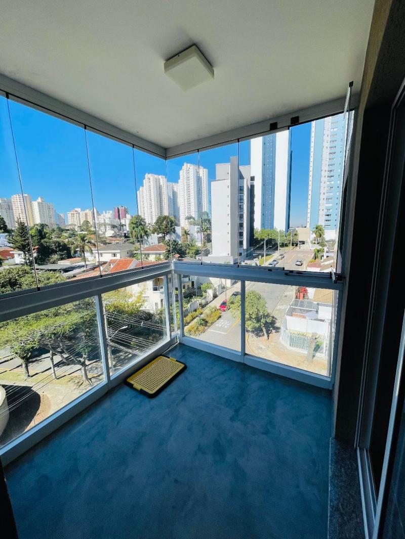 Apartamento de 2 dormitórios no Cristo rei - Curitiba-Sacada com churrasqueira-residencial Solis